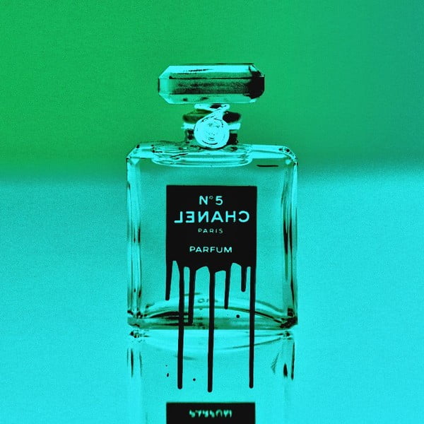Obraz Icon in a Bottle Green, 91x91 cm