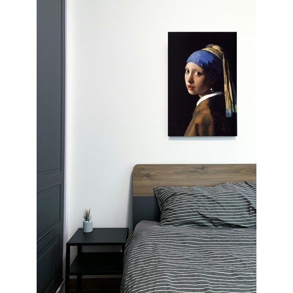 Reprodukcia obrazu Johannes Vermeer - Girl with a Pearl Earring, 70 x 50 cm-image-1