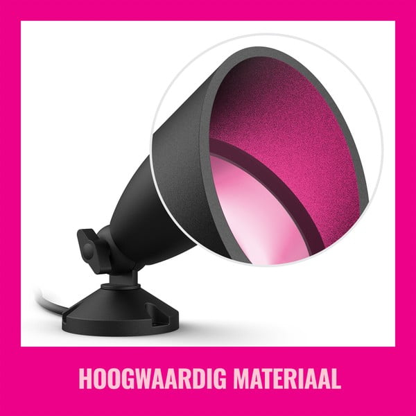 LED smart vonkajšie svietidlo 5 W Ground Spot Starter Kit – WiZ-image-3