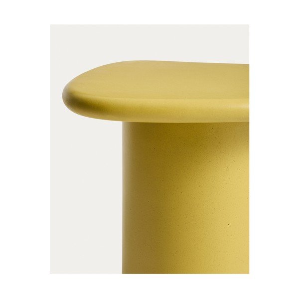 Betónový záhradný stolík 47x48 cm Macarella – Kave Home-image-4