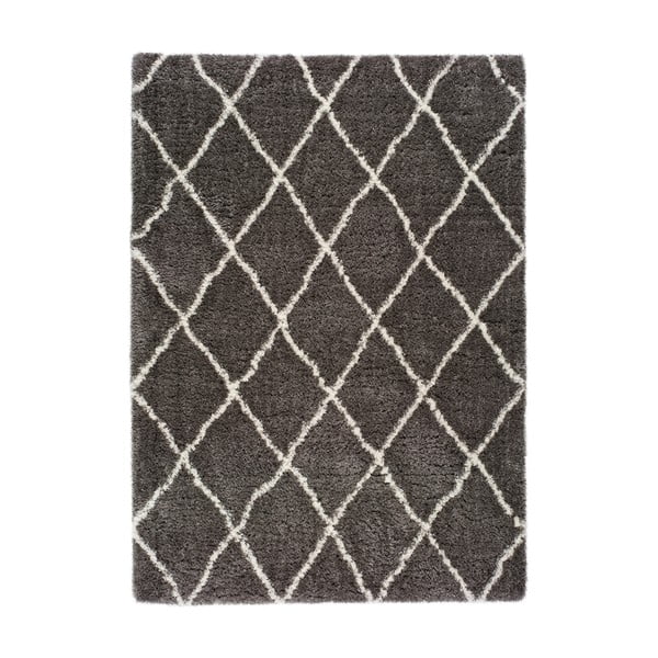 Sivo-biely koberec Universal Samira Grey, 60 x 120 cm