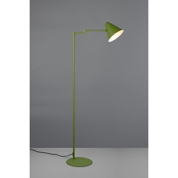 Zelená stojacia lampa s ohýbateľnou konštrukciou (výška  126,5 cm) Cosima – Trio-image-1