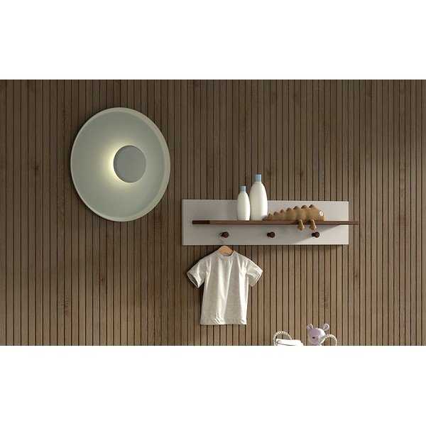 Béžový nástenný detský vešiak 80x18 cm Sezane – Vipack-image-1