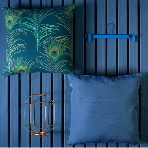 Modrý záhradný vankúš Hartman Casual, 50×50 cm-image-1