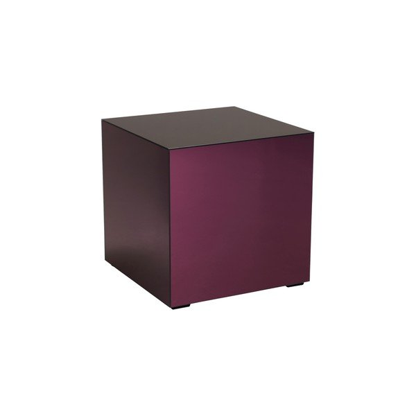 Sklenený odkladací stolík 45,5x45,5 cm Cube – Ellos Home
