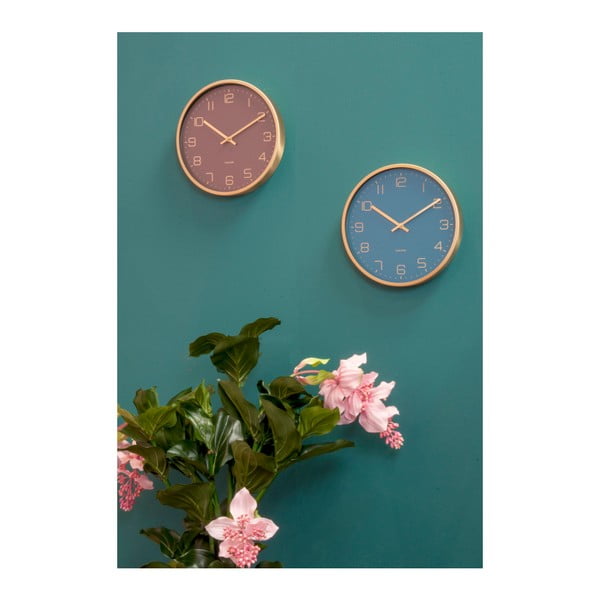 Modré nástenné hodiny Karlsson Elegance-image-4