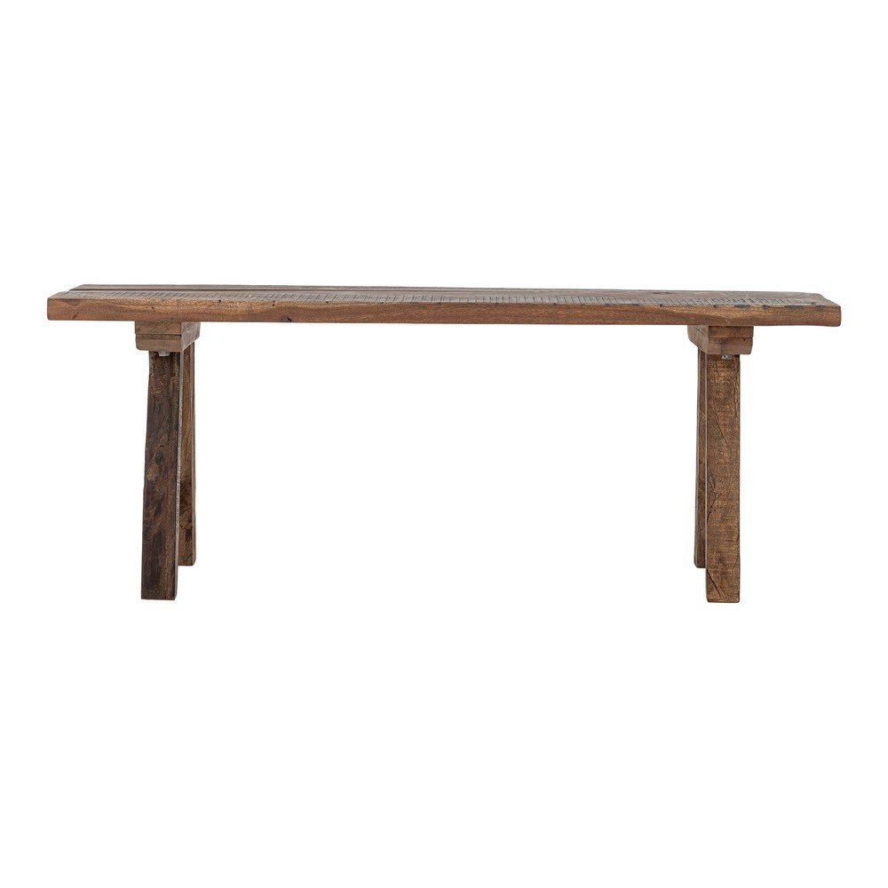 Drevená záhradná lavica v prírodnej farbe Brosse – Bloomingville