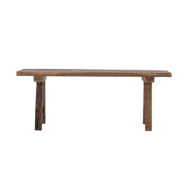 Drevená záhradná lavica v prírodnej farbe Brosse – Bloomingville