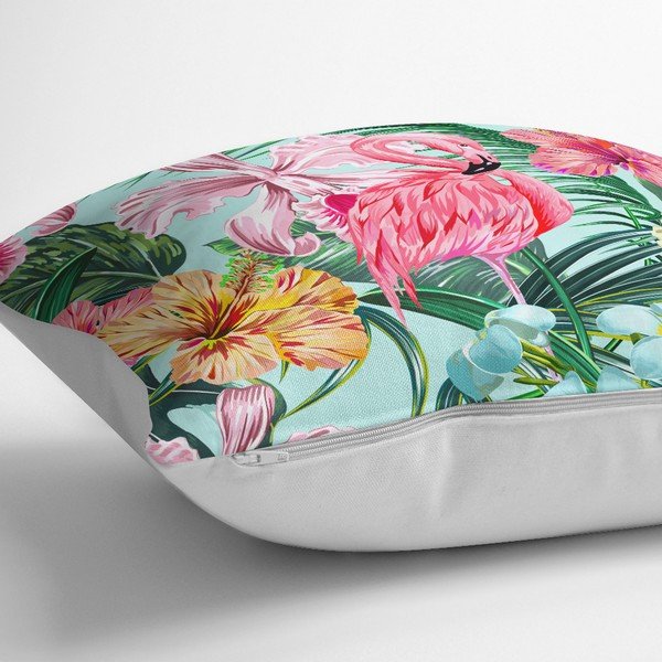 Obliečka na vankúš Minimalist Cushion Covers Yalnız Flamingo, 45 × 45 cm-image-1