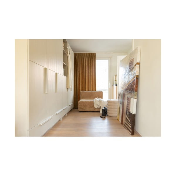 Krémovobiela modulárna skriňa z borovicového dreva 95x215 cm Pure – WOOOD-image-1