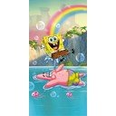 Bavlnená detská osuška 70x140 cm Sponge Bob "Tropical Duo" – Jerry Fabrics