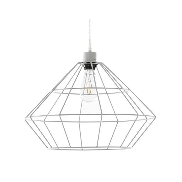 Stojacia lampa v striebornej farbe Tomasucci Diamond-image-1
