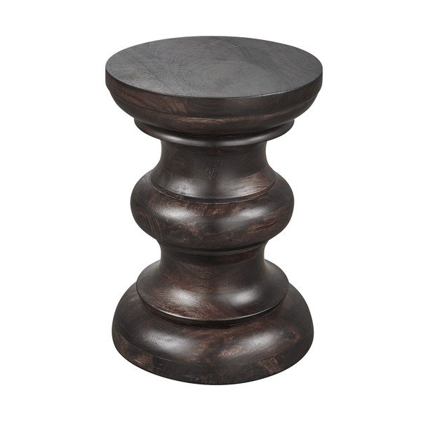 Okrúhly odkladací stolík z mangového dreva ø 30 cm Jonah – WOOOD