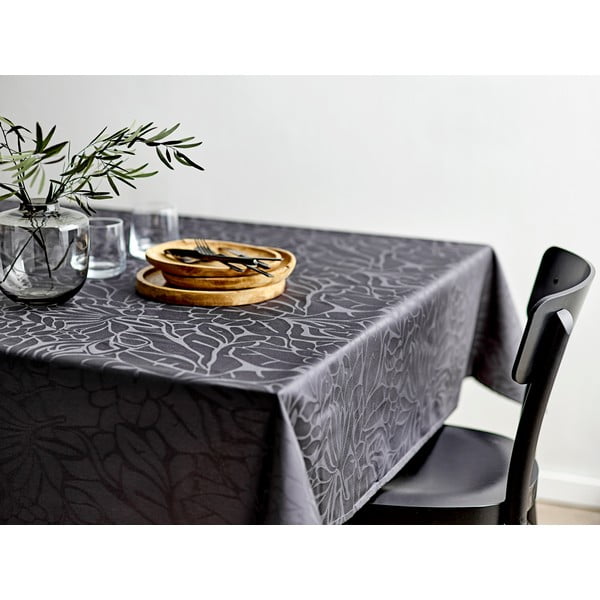 Damaškový obrus 140x370 cm Abstract leaves – Södahl-image-1