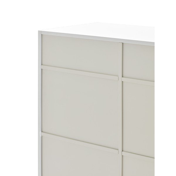 Biela komoda Teulat Doric, šírka 92 cm-image-4