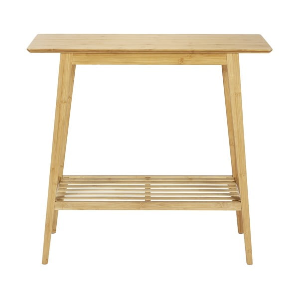 Bambusový konzolový stolík v prírodnej farbe 30x80 cm Kona - Wenko-image-2