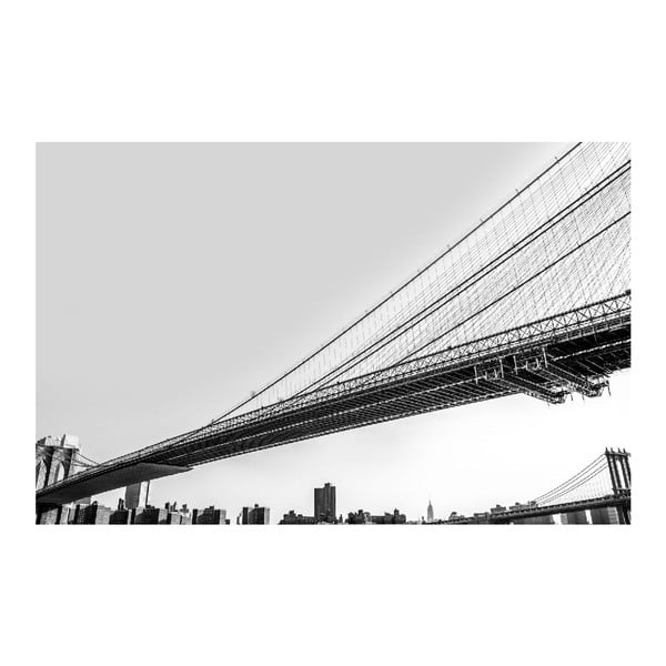 Obraz Black&White Bridge, 45 x 70 cm