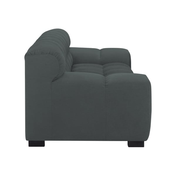 Tmavosivá trojmiestna pohovka Windsor & Co Sofas Moon-image-2