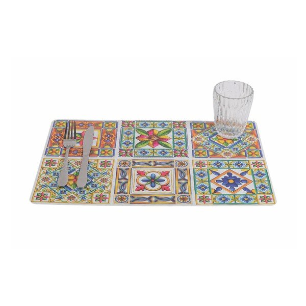 Plastové prestieranie 6 ks 45x30 cm Costiera - VDE Tivoli 1996-image-3