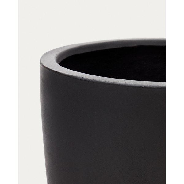 Betónový obal na kvetináč ø 54 cm Aiguablava – Kave Home-image-2