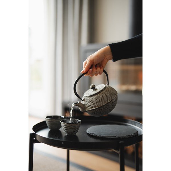 Sivá kanvica na čaj z liatiny 1,1 l Jang – Bredemeijer-image-1