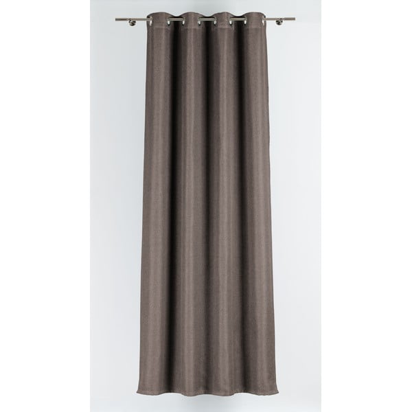 Sivo-hnedý záves 140x260 cm Avalon – Mendola Fabrics