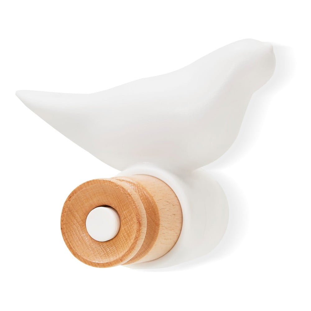 Biely nástenný háčik Bonami Essentials Bird