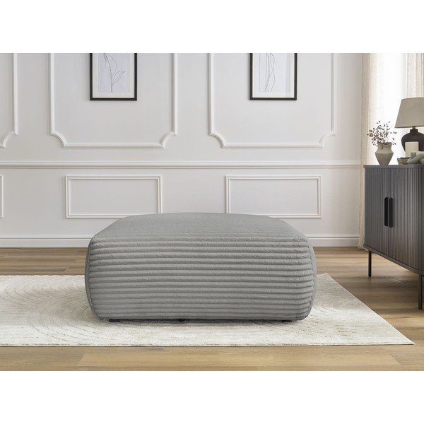 Tmavosivá menčestrová podnožka Lucien – Bobochic Paris-image-1