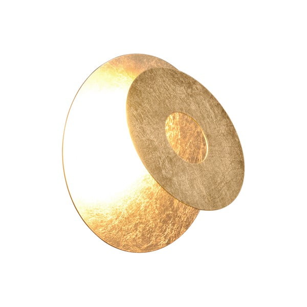 LED nástenné svietidlo v zlatej farbe Leano – Trio-image-2