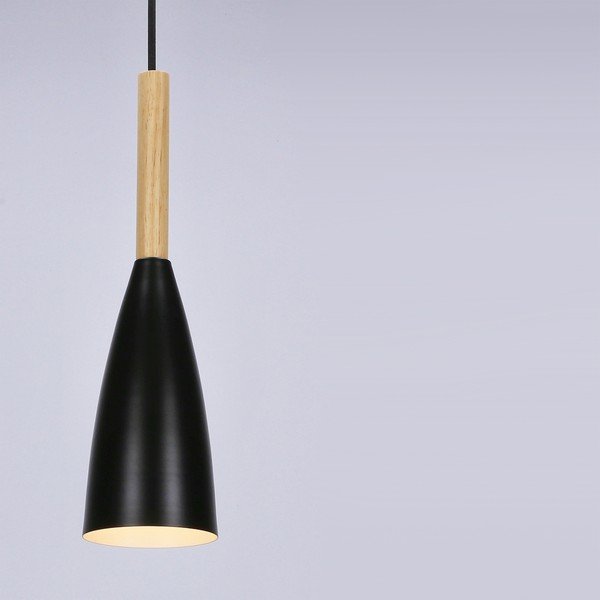 Závesné svietidlo s kovovým tienidlom ø 10 cm Trosa – Candellux Lighting-image-2