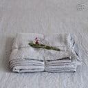 Svetlosivá ľanová plachta 180x260 cm Light Grey – Linen Tales