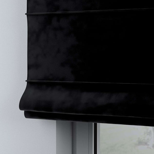 Čierna rímska roleta 170x160 cm Posh Velvet - Yellow Tipi-image-4