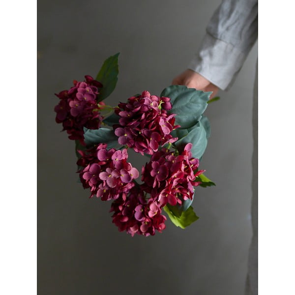 Umelá kvetina (výška 38 cm) Hydrangea – Bloomingville-image-1