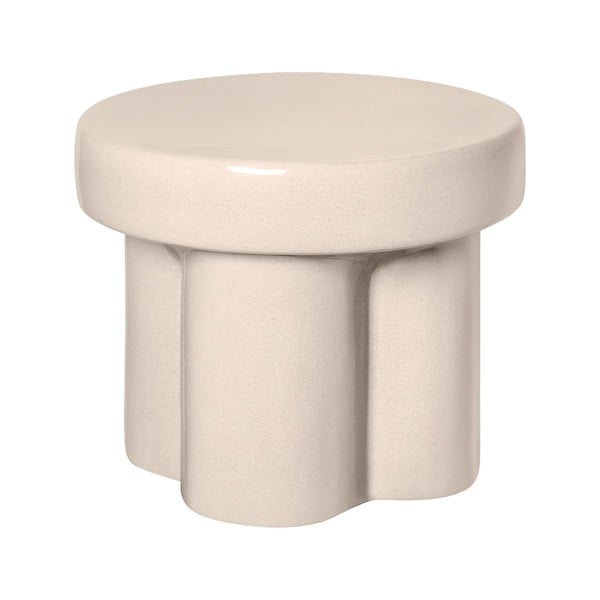 Keramický okrúhly odkladací stolík ø 40 cm Toru – Blomus