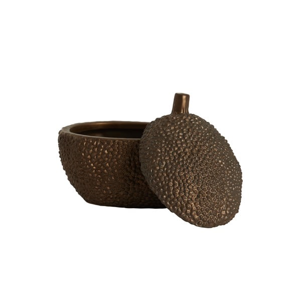 Keramický dekoratívny úložný box s vekom Durio - Light & Living-image-2