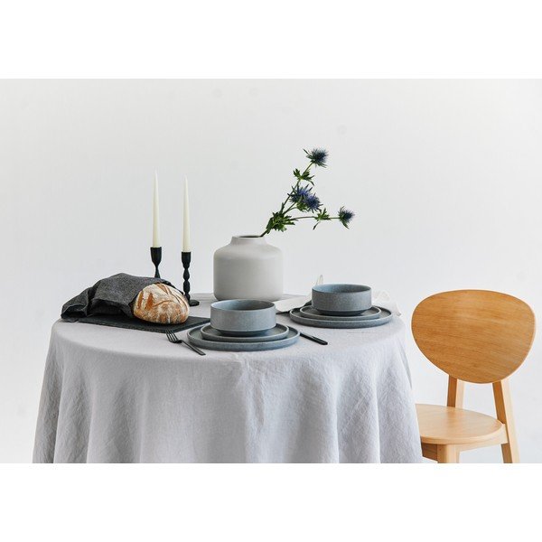 12-dielna súprava sivej kameniny Bonami selection Malia-image-3