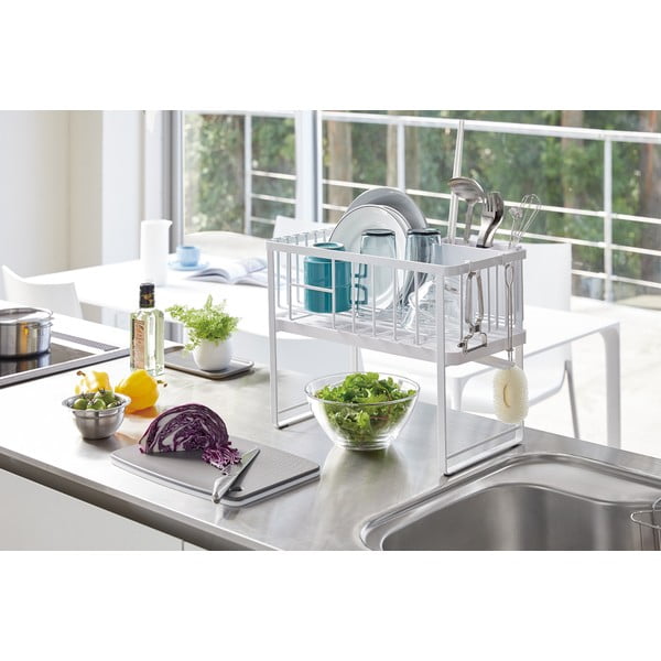 Dvojposchodový kovový odkvapkávač Tower – YAMAZAKI-image-1