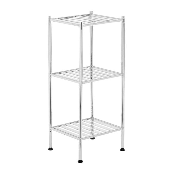 Kúpeľňový regál v striebornej farbe 34x80 cm – Premier Housewares-image-3