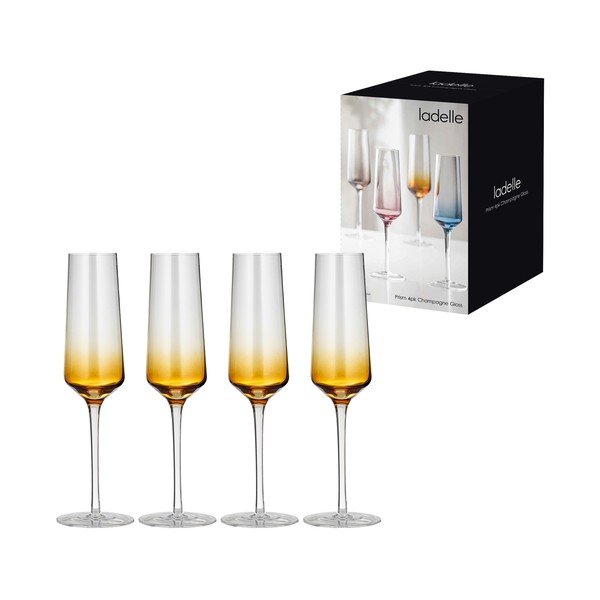 Poháre na sekt v súprave 4 ks 240 ml Prism – Ladelle-image-3
