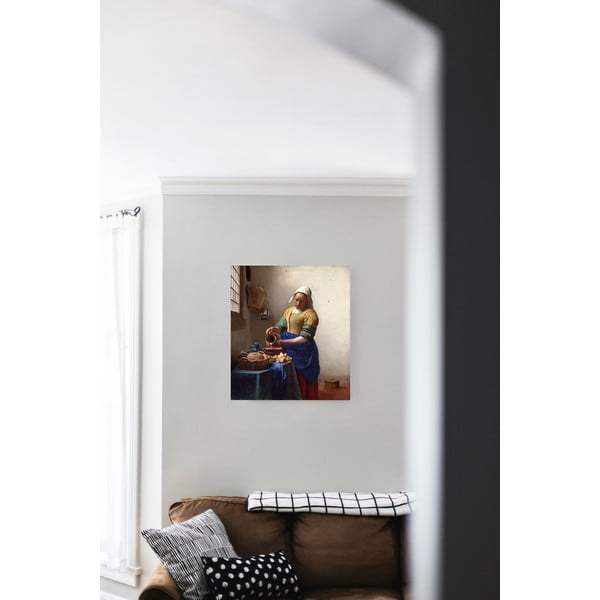 Obraz - reprodukcia 45x60 cm The Milkmaid, Jan Vermeer – Fedkolor-image-1