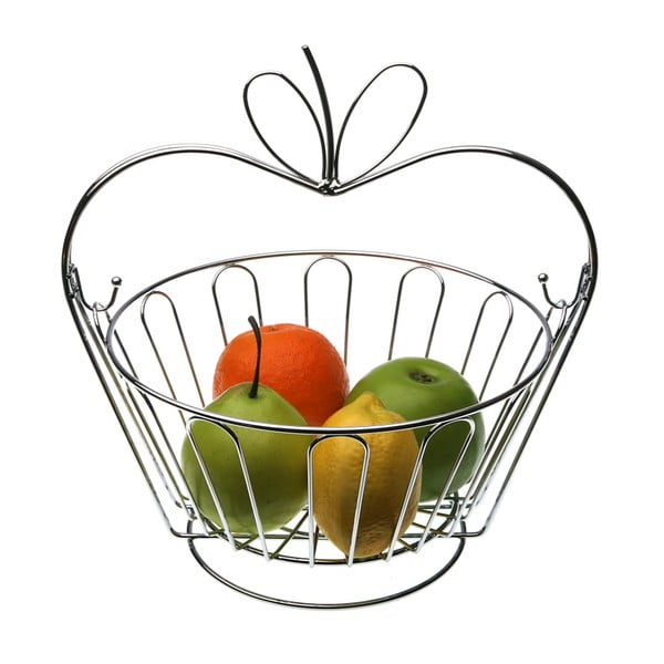 Kovový košík na ovocie Versa Apple