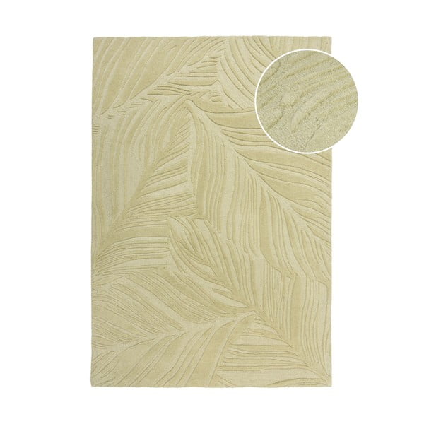 Zelený vlnený koberec 200x290 cm Lino Leaf - Flair Rugs