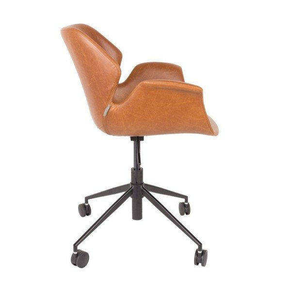 Hnedá kancelárska stolička Zuiver Office Chair Nikki-image-2