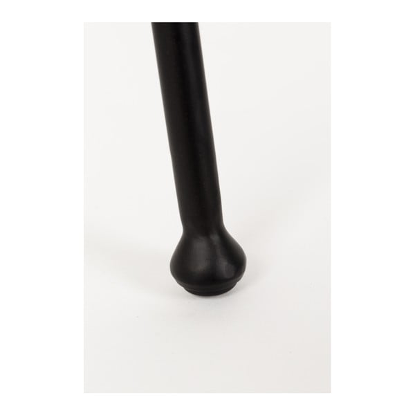 Sivé čalúnené barové stoličky v súprave 2 ks (výška sedadla 65 cm) Feston – Zuiver-image-3