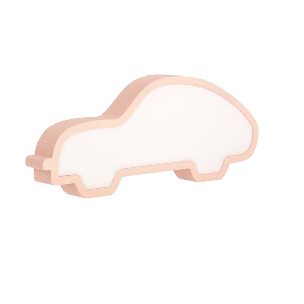 Ružová detská lampička Car - Candellux Lighting-image-3