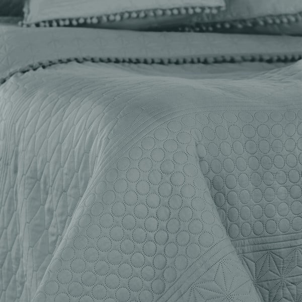 Sivý pléd 220x240 cm Meadore – Restilo-image-1