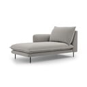 Svetlosivá leňoška Cosmopolitan Design Vienna, ľavý roh