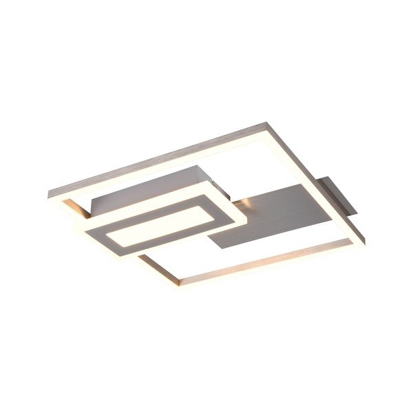 LED stropné svietidlo v striebornej farbe 30x33 cm Spiro – Reality-image-1