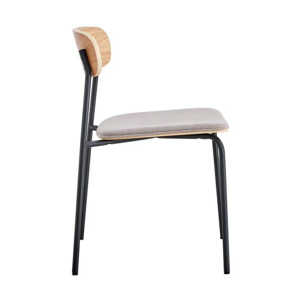 Čierne/taupe jedálenské stoličky v súprave 2 ks Adriana – Marckeric-image-4