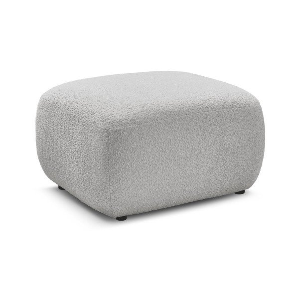 Svetlosivá podnožka z textílie buklé Montaigne – Bobochic Paris-image-2